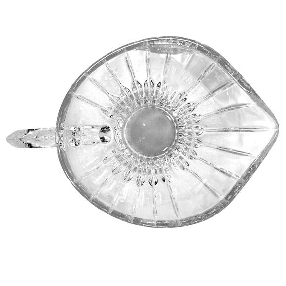 Mikasa Park Lane Retired Crystal Cream Pitcher and Open Sugar Bowl Set - Picture 5 of 6